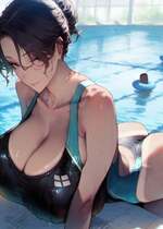 [World All Waifu] Special Swim Training