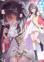 [こけもも] ライブ中の衣装にバイブが仕込まれ、ステージ上でアクメしちゃう AZ〇i (ホロライブ)【個人翻譯】