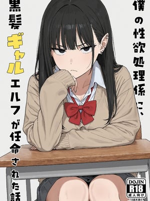 [見抜き製造マシン] 僕の性欲処理係に、黒髪ギャルエルフが任命された話 [中国翻訳] [AI翻訳+人工潤色] [AI去碼]