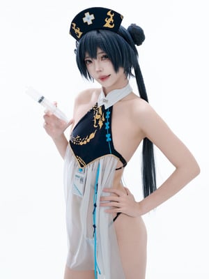 君颜圆又圆 - 蔚蓝档案 龙华妃咲 护士