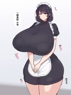 [Patimon]流されやすい爆乳メイドさんが孕むまで。(发财个人ai汉化)